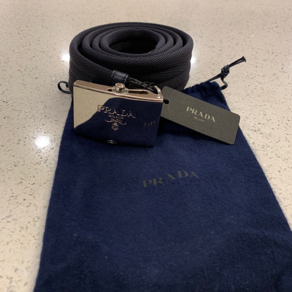 Prada Belt NWT - Color Black